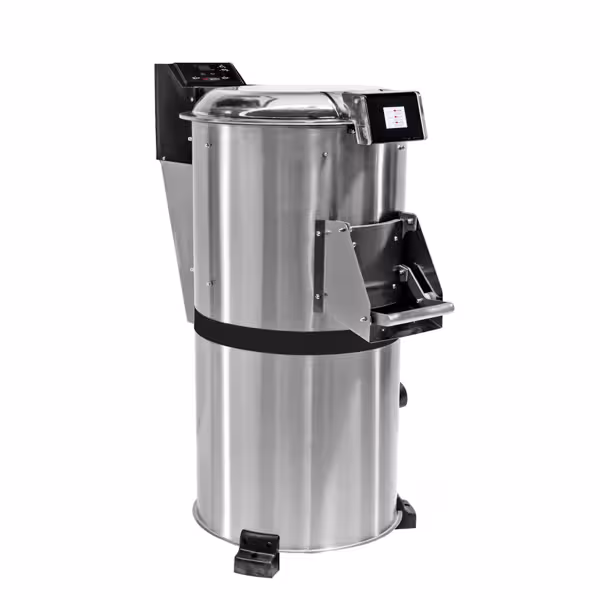 Elektromos Burgonyahámozó gép - 400 kg/h - 20 kg/ciklus - 750 W - 380 V - 900 ford/perc