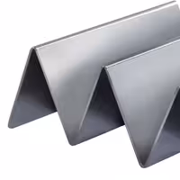 Taco/sandviç standı - Paslanmaz Çelik - 120x150x50mm