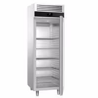 Szafa chłodnicza PREMIUM – stal nierdzewna – GN 2/1 – 700 L – z 1 drzwiami szklanymi – z izolacją 85 mm