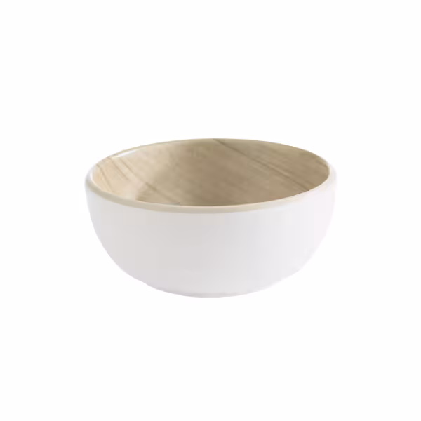 (6 adet) Kase - FRIDA - Melamin - 100ml - köşeli - 85x85mm - Derinlik:35mm - Beyaz
