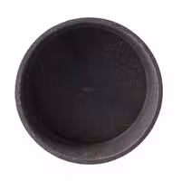 (60 pcs) Dessert Bowl - Bio-Compound - 1.0L - round - Ø 185mm - Depth: 68mm - Grey