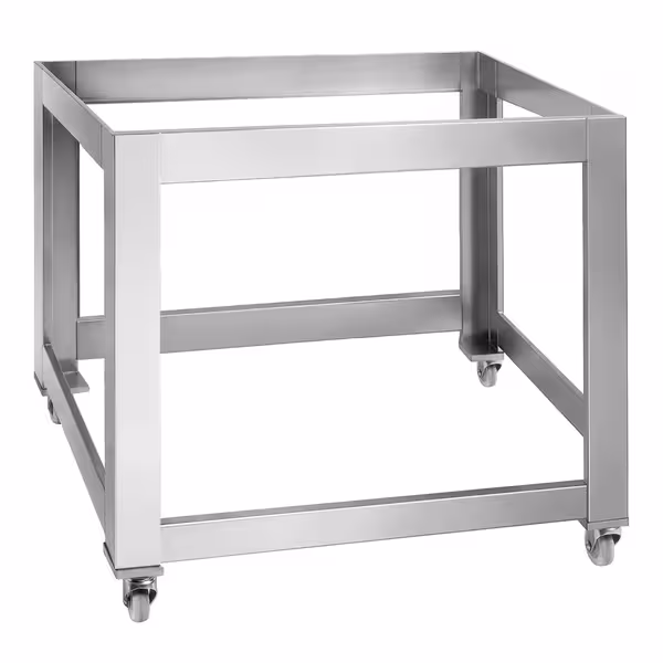 Base Stand - for Pizza Oven - 1450x1270x1110mm - Stainless Steel - with Wheels - compatible with PEZ930G & PEZ930G#2