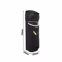Zidna pepeljara - inox