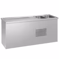 Pivski šank PREMIUM PLUS - 1950x700 mm - 1 Staklena vrata & 2 Ladice