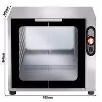 Commercial Dough Prover - Manual - 8x EN 600x400mm or GN 1/1