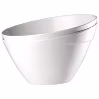 (6 adet) Kase - BALANCE - Melamin - 2,5L - yuvarlak - Ø245mm - Derinlik:150mm - Beyaz