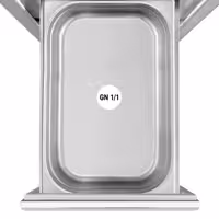 Pizzakylbänk PREMIUM - 1400x700 mm - 6 GN 1/2‑lådor - inkl. kylränna - 6x GN 1/4