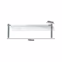 Glass Cover KOPENHAGEN - 750mm