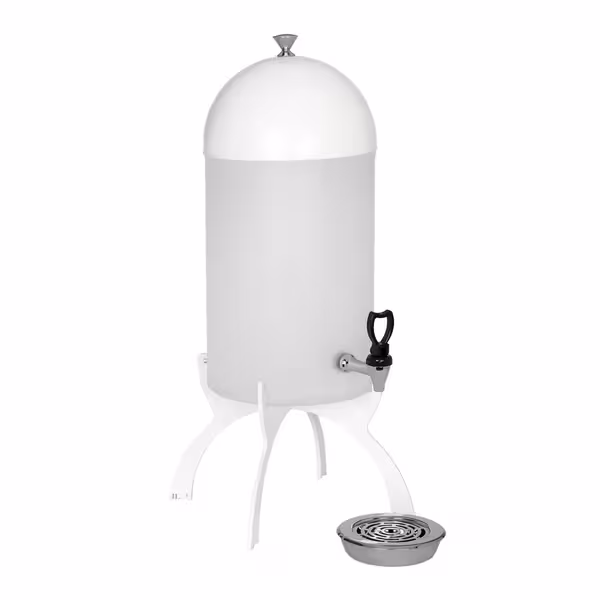 Milk Dispenser - White - incl. drip tray