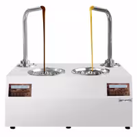 Isıtıcılı Pompalı Çikolata Sosluğu - 2x 5.5kg - 1.9kW - 2 pompa ile