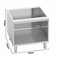 Mueble base abierto - 600mm