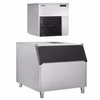 Aparat za ledene pahuljice - 550 kg/24 h - uklj. spremnik za led