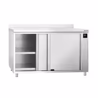 Commercial Hot Cupboard PREMIUM – 1400 × 700 mm – with Upstand & Sliding Doors – Digital
