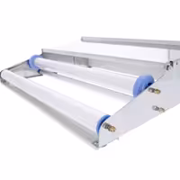 Fóliahegesztő készülék - 120 W - Hegesztősín: 385 mm - Fűtőlap: 385x125 mm