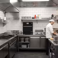 Commercial High Speed Oven - Touchscreen - 3.5kW - Black - Ventless - incl. Pizza Tray, Mesh Basket, Non-stick Baking Tray | 80% Faster Cooking