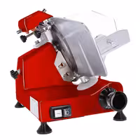 Salamoreznica - gravitacijska - 120 W - oštrica Ø 220 mm - crvena