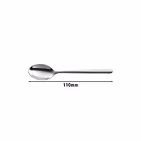 ZWILLING | Chiaro Espresso Spoon – 110 mm - 18/10 Stainless Steel - Matte - Dishwasher Safe