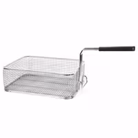 Košara za fritezu - 290x235x95 mm | 10 l - nehrđajući čelik | ergonomska plastična ručka - za plinske friteze serije 700 - kompatibilno s GFB473T-10, GFB873T-10+10, GFB479T-10, GFB879T-10+10