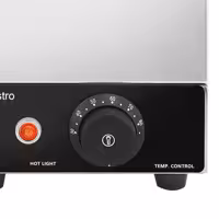 Smörhjul i rostfritt stål - uppvärmt - 500 W - GN 1/6 - djup: 100 mm