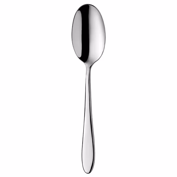 (12 pcs) Dessert spoon PREMIUM - Leandro - 18/10 stainless steel - 208mm