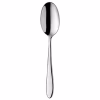 (12 pcs) Dessert spoon PREMIUM - Leandro - 18/10 stainless steel - 208mm