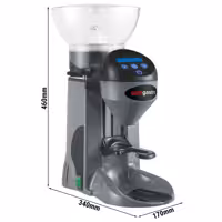 Kahve Değirmeni- 1kg - 77dB - Elektronik Dozajlı - Gri