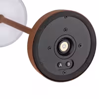 (4 adet) Şarj Edilebilir Masa Lambası - ALVA MICRO - 3 kademeli kısılabilir - Ø80x205mm - Fırın ızgarası