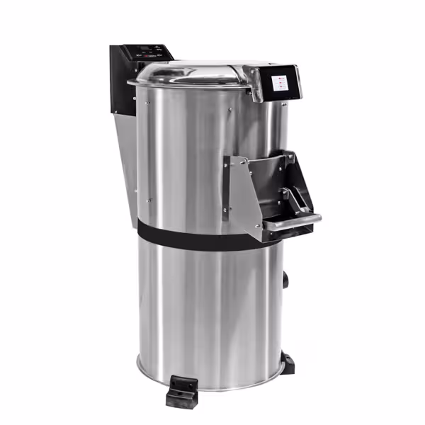 Elektromos Burgonyahámozó gép - 200 kg/h - 10 kg/ciklus - 550 W - 380 V - 900 ford/perc