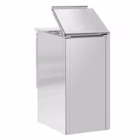 Pult za pripremu salate PREMIUM - 450 mm - 1 vrata - s ugradnim ležištem za GN 1/1 i poklopac od nehrđajućeg čelika