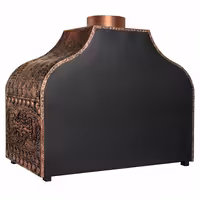 Copper Charcoal Grill - Enclosed - 1500mm