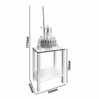 Manual Dough Divider - incl. Base Frame - Capacity: 3kg