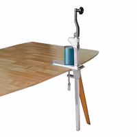 Manual Bench Can Opener - Shaft Length: 480mm - Stainless Steel - Max Can Height: 40cm
