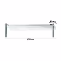 Copenhagen Glass Canopy - 1061mm
