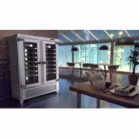 Şarap Dolabı - Beyaz - tek bölgeli - 640L - en fazla 84 şişe