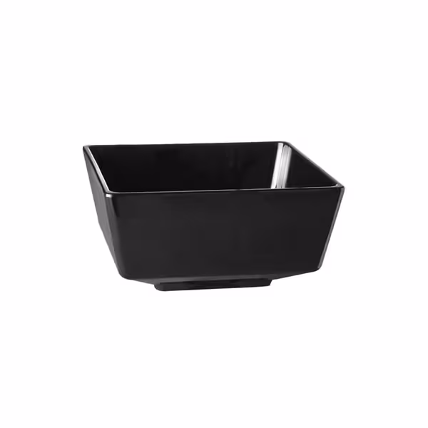 (36 adet) Ramekin (Sos Kasesi) - FLOAT - Melamin - 30ml - köşeli - 55x55mm - Siyah