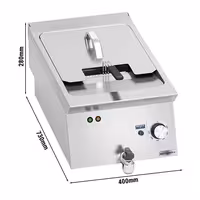 Elektrická fritéza - 10 L - 9,0 kW