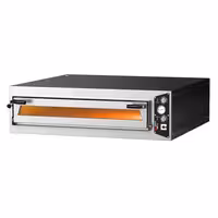 Electric Deck Pizza Oven - Single Deck - Refractory Stone Deck - 9 x Ø 34cm (13.4") - up to 450°C