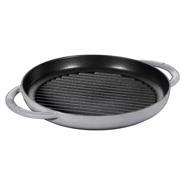 STAUB | GRILL PANS - Grilpanna - Ø 260mm - čuguns - grafīta pelēks