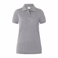 KARLOWSKY | Ladies Workwear Polo Shirt Basic – Light Grey - 3XL - 100% Cotton - 60°C Wash