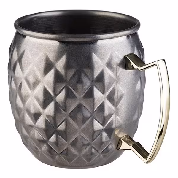 (6 adet) Karıştırma Kabı MOSCOW MULE - 500ml - Kulplu