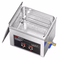 Ultrazvučni čistač – 10 litara – 240 W ultrazvučne snage – s odvodnim ventilom
