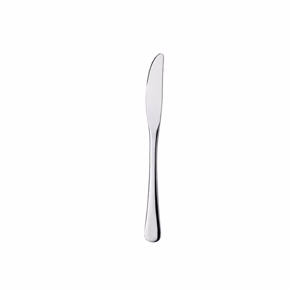 (12 pcs) Dessert knife Mila - 18/10 stainless steel - 185mm
