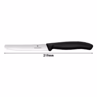 VICTORINOX | SWISS CLASSIC - Nož za rajčice - Sa valovitim rezom - Oštrica: 115mm