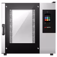 Commercial Electric Bakery Combi Oven - Touchscreen Controls - 6x EN 600x400 - incl. Automatic washing system, Core temperature probe, HACCP monitoring, USB