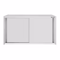 خزانة حائط ستانلس ستيل ECO - 1000x400mm - مع باب انزلاقي - ارتفاع 650 mm