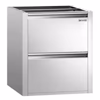 Bloc de sertare PREMIUM – 2 sertare – modul inferior 400x760 mm – pentru ATK cu adâncime de 800 mm