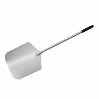 Pravokutna lopata za pizzu - anodizirani aluminij - ekstra lagana - 305x350 mm - drška aluminijska