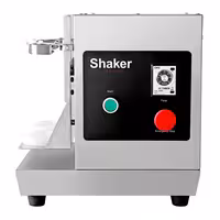 Milkshake & Bubble Tea Mixer - double - 40W - 240rpm - Stainless steel