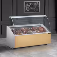 Serve Over Counter - 1568mm - front panel beige - capacity 324 litres