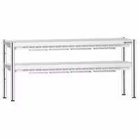 Toplinski most za grijanje hrane – infracrveni – 1800x370 mm – 1,40 kW – 2 grijane etaže – podesiva visina